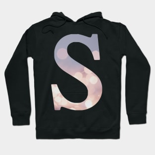 The Letter S Purple Lights Hoodie